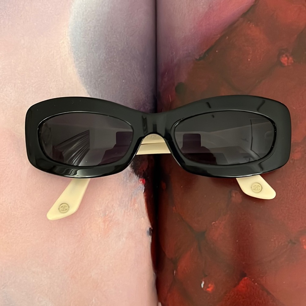 Chanel RARE 90s Vintage 5006 Quilted CC Sunglasses